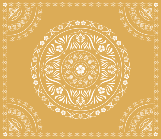 TAP -- Wall Covering Fabric (Round: TAP023-150x170cm)