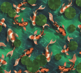 TAP -- Wall Covering Fabric (Round: TAP080-150x170cm)