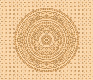 TAP -- Wall Covering Fabric (Round: TAP073-150x170cm)