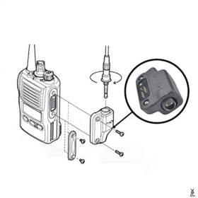 VX CN8 Audio Adapter Converters Are Suitable For Standard VX-581 VX-582 VX-582UFT VXD20 (Round: Black)