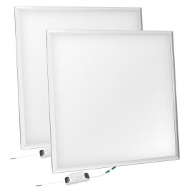 2Pcs Or 1Pcs 2FT X 2FT LED Panel Light Flat Ceiling Light 1 OR 3 Light Color Available Fedex Shipping (Round: 1Light Color Upgrade)