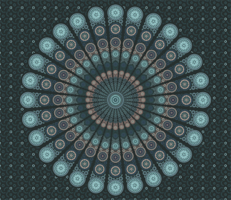 TAP -- Wall Covering Fabric (Round: TAP008-150x170cm)